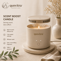Qunvitra™ AirPulse Scent Boost Candle